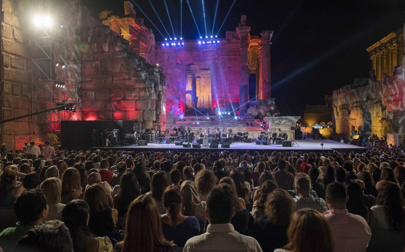 Sherine Abdel Wahab at Baalbeck Festival